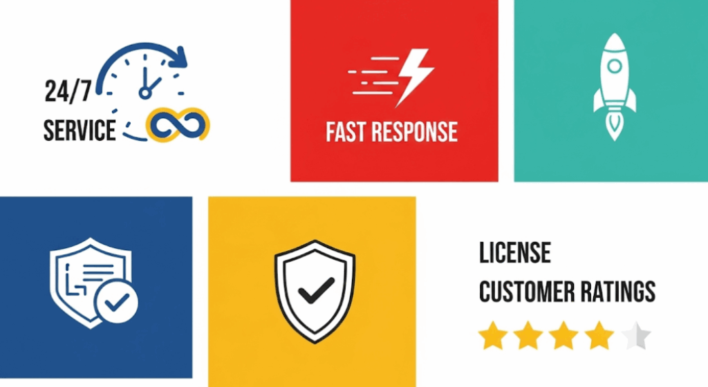 Visual checklist for choosing a reliable accident recovery service in Townsville
